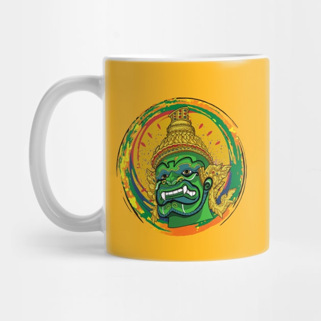 Green Giant of Thailand Yaksha by 4AprilShop